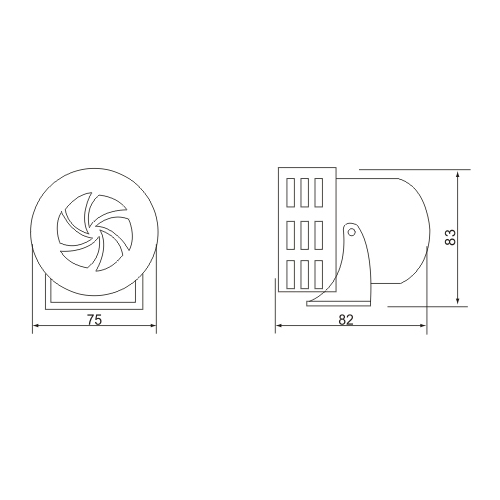 Meba Industrial Electric Motor Siren Ms190 Meba Electric Co Ltd