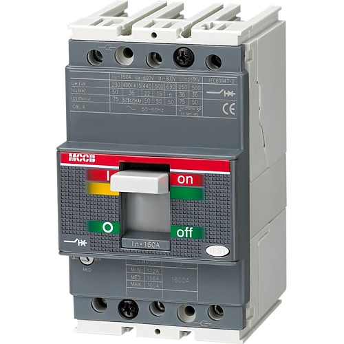 Meba Automatic Regulation Moulded Case Circuit Breaker MTmax-160A-3P